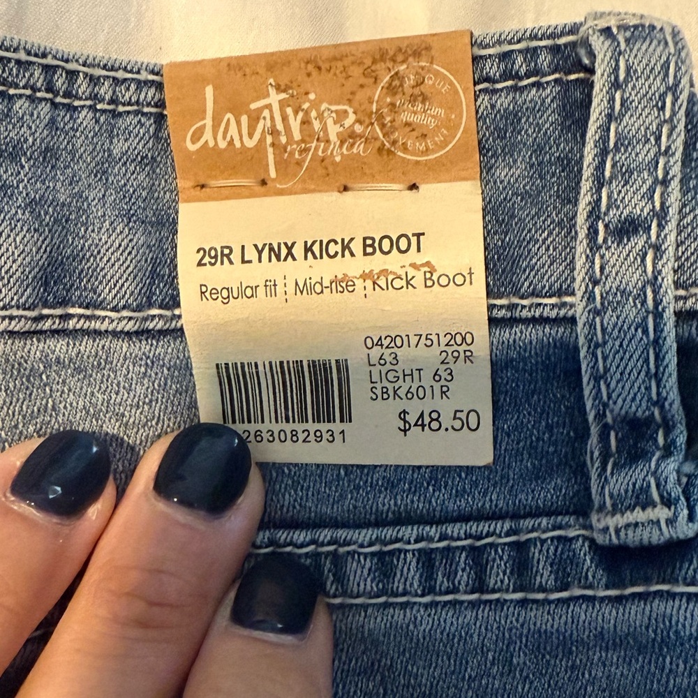 Day trip Lynx Kick Boot Regular fit mid-rise 29R